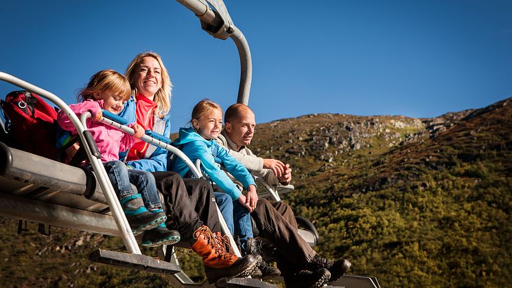 Liftburen vandring i Åre