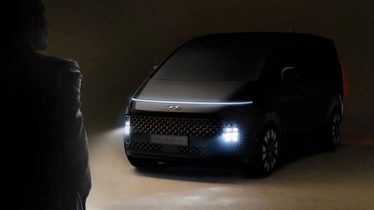 Helt nye Hyundai STARIA. Foto: Hyundai