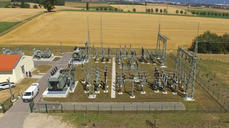 Inbetriebnahme Umspannwerk Gebelkofen