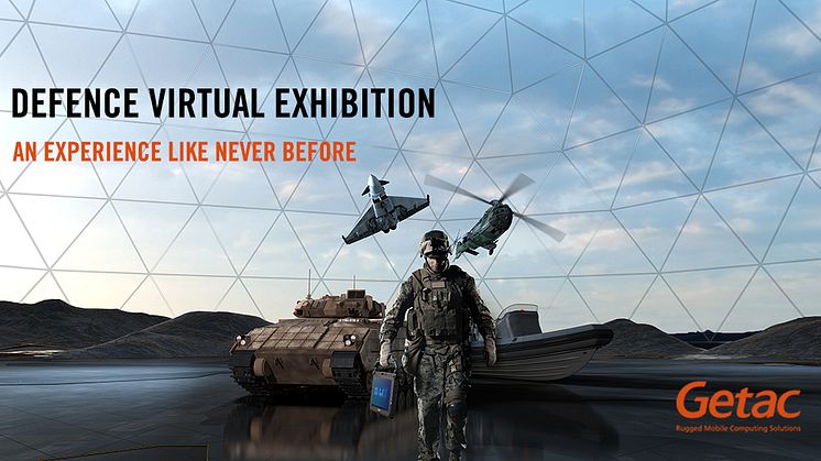 Modernste Standards: Die neue virtuelle 3D Messe für die Verteidigung von Getac   Bild: Getac