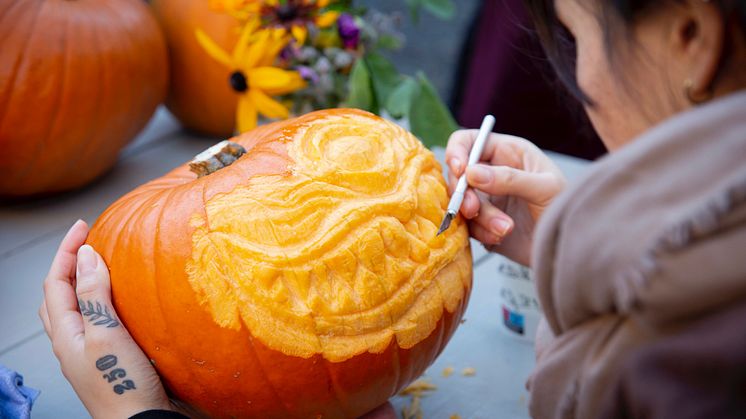 Gresskar er mer enn halloween-pynt. 