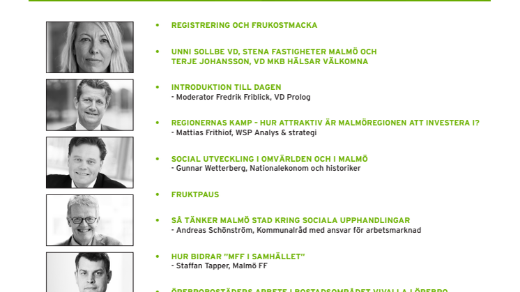 Program Vårträffen 2015