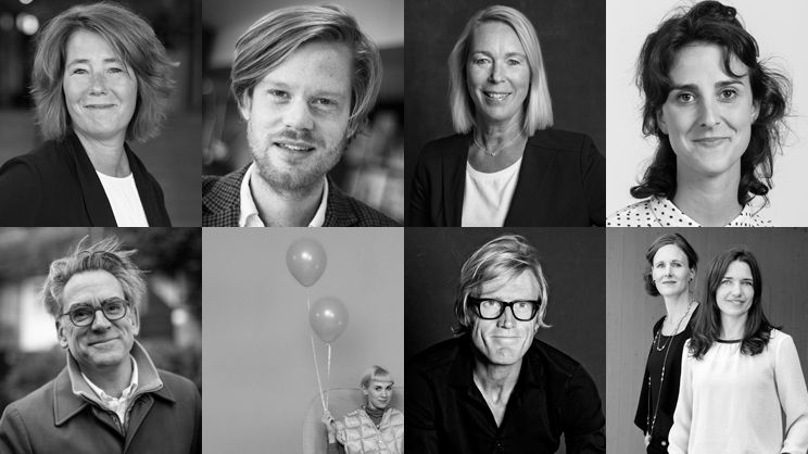 Några av de medverkande Johanna Frelin, Sebastian Fors, Ulla Bergström, Filiz Coskun, Mark Isitt, Theresia Svanholm, Søren Øllgaard, Annika Hedeblom och Karin Skogslund.