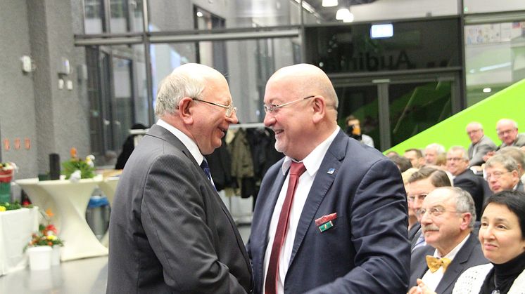 Prof. Dr. László Ungvári als Präsident der Technischen Hochschule Wildau feierlich verabschiedet