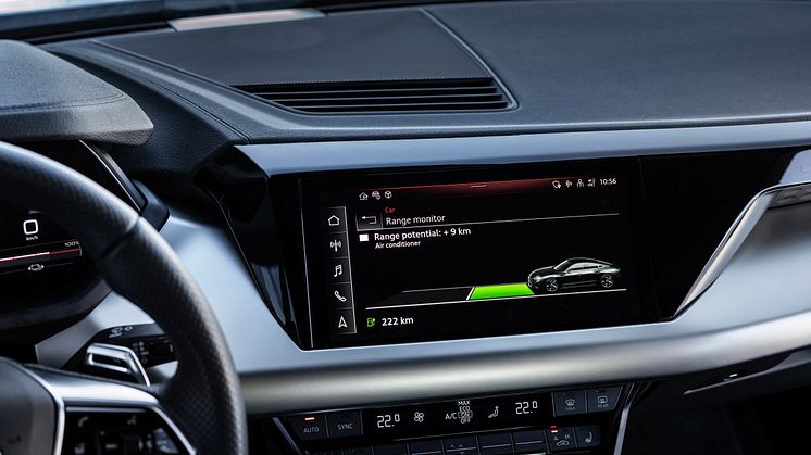 Audi e-tron GT - rækkevidde