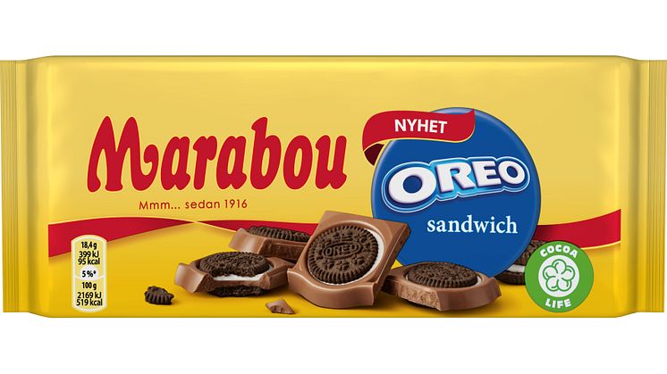 Marabou Oreo Sandwich 