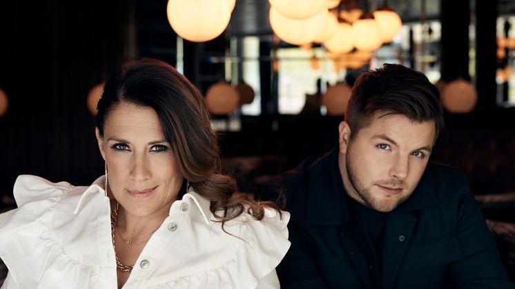 Jill Johnson & Robin Stjernberg pressbild -2020 