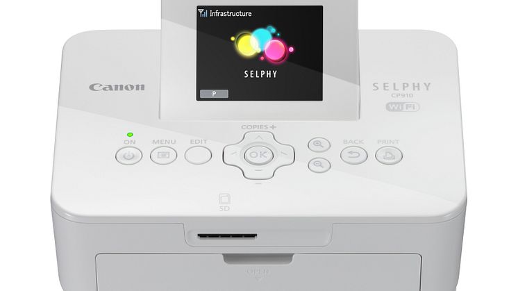 SELPHY 910 FRT LCD Up White