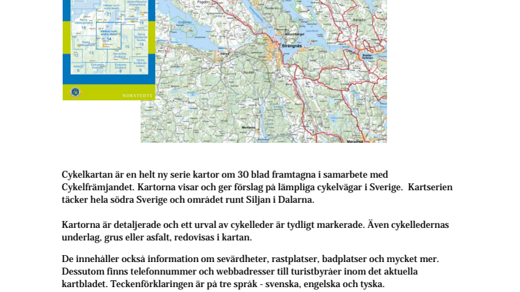 Cykelkartan - för alla som älskar att cykla