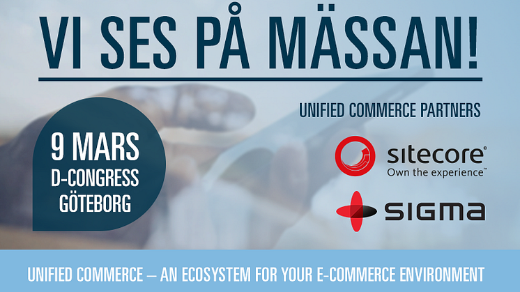 Sigma på D-Congress 9 mars i Göteborg