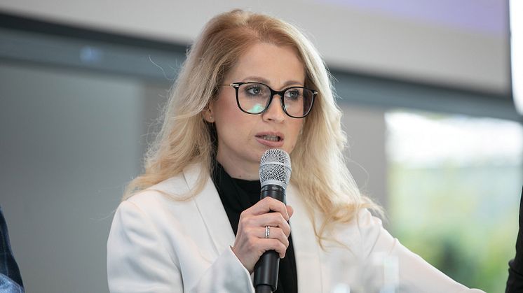 BdS-Hauptgeschäftsführerin Andrea Belegante (Quelle: BDA/Uli Regenscheit)