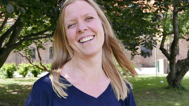 Ida Habbestad ser frem til nye oppgaver i Norsk Komponisforening. Foto: Beate Styri / NKF
