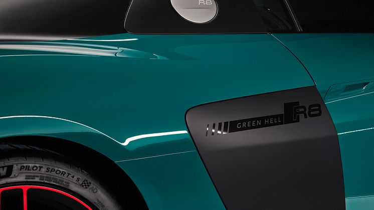 Audi R8 green hell (Tiomangrøn)