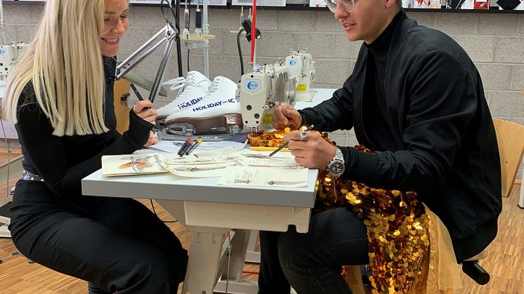 Münsteraner Nachwuchsdesigner kreieren Kostüm für HOLIDAY ON ICE ACADEMY