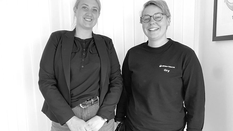 Vi välkomna Johanna Kärrman och Gry Kruslock till Arom-dekor Kemi.
