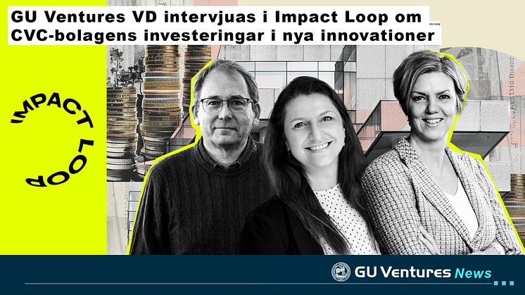 Bilden är ett montage, bild från Impact Loop. På bild: Erik Bengtsson, Södra Ädla, Marika King, Pinc, Klementina Österberg, GU Ventures