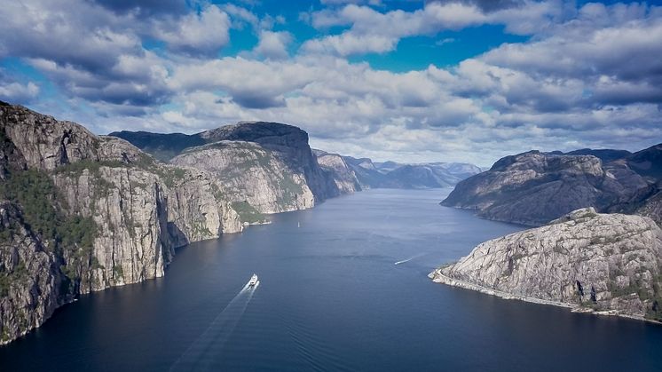Rutebilferja på Lysefjorden starter opp 28. mai