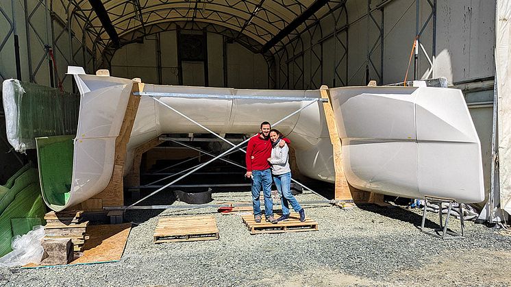 VETUS - Matt and Jessica Johnson of MJ Sailing are building a 42-foot catamaran with the backing of VETUS MAXWELL.jpg
