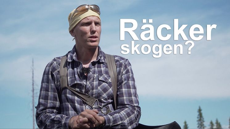 Björn Ferry , klimatengagerad skogsägare som medverkar i filmen. Foto: Sverker Johansson