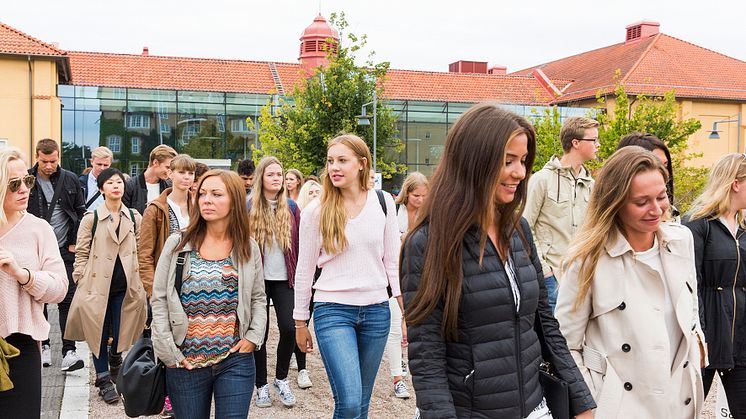 Högskolan Kristianstad välkomnar många nya studenter i höst