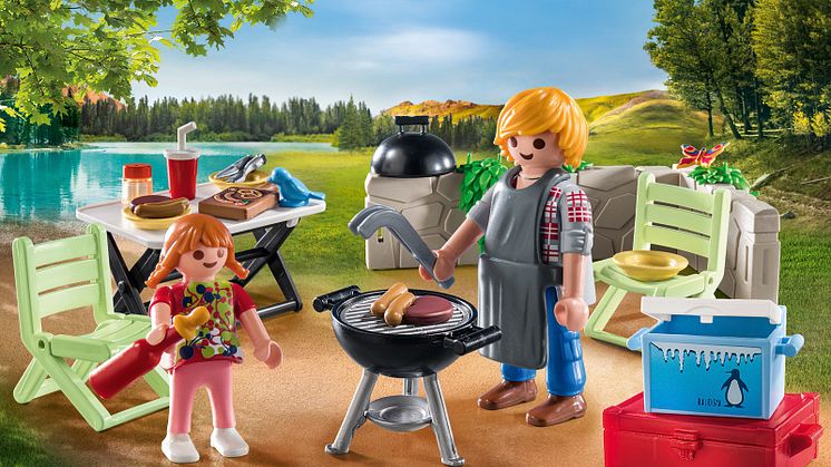 Gemeinsames Grillen (71427) von PLAYMOBIL