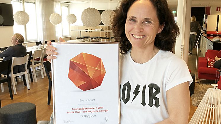 ​Maria Sörén, employer branding-ansvarig på Riksbyggen.