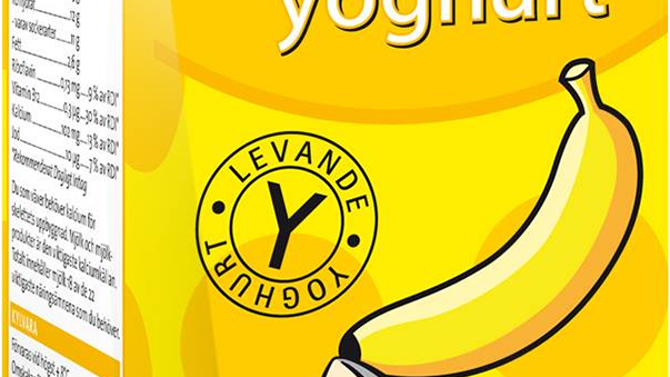 Tiger Yoghurt lanserar nu den goda smaken banan
