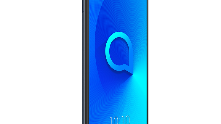 Alcatel 3_Spectrum Black_Front Left