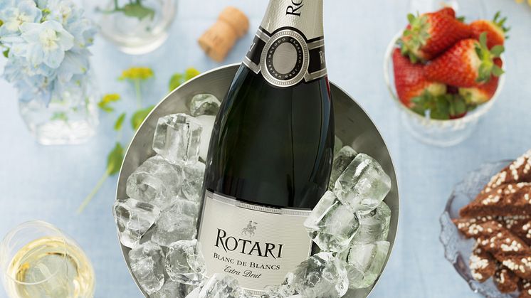 Tillskott i Rotarifamiljen - NYA Rotari Blanc de Blancs Extra Brut