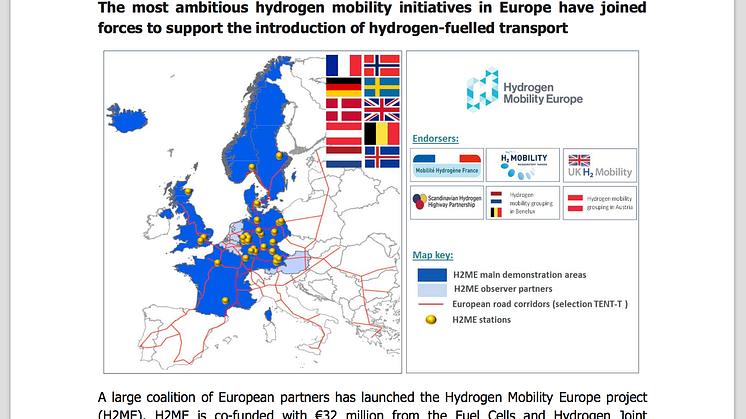 Over 600 millioner kroner til hydrogen