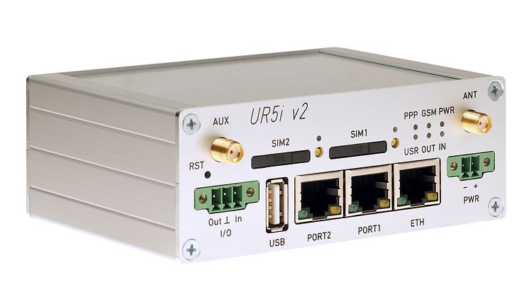 UR5i v2 turbo 3G router för M2M applikationer