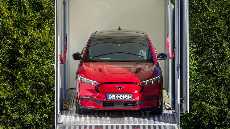 Ford Mustang Mach-E  preproduksjonsbil, Norge, Sommeren 2020