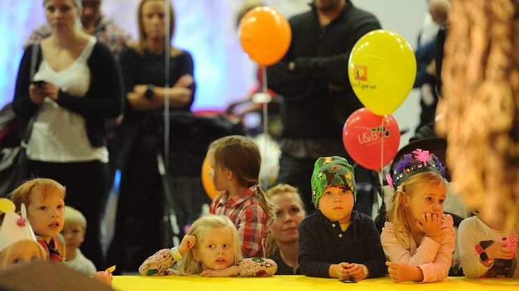 Barn i stan fyller tio år och bjuder alla mässbesökare på innehållsrikt kulturkalas under underBARA BARN 9-11 oktober