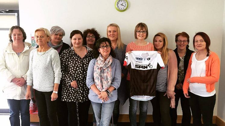 Jordanne Boal with our Women after Stroke Group