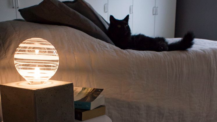 Rustik bordslampa – gör det själv