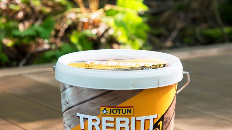 Trebitt Terrassebeis. Ett strøk - inntil tre års holdbarhet!