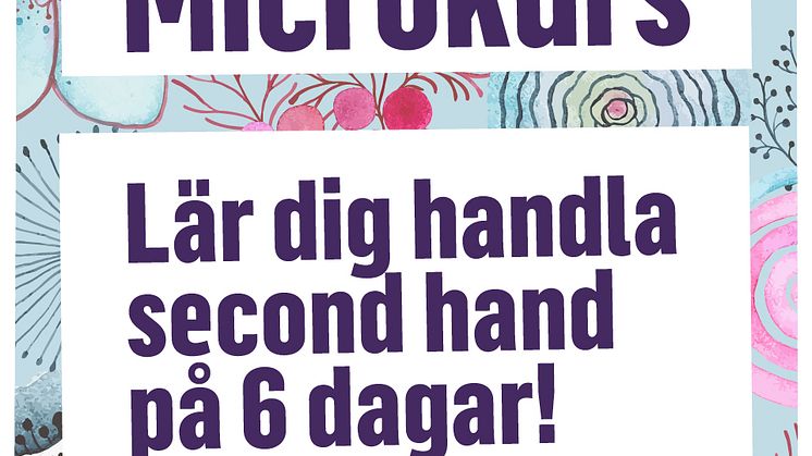 Microkurs second hand