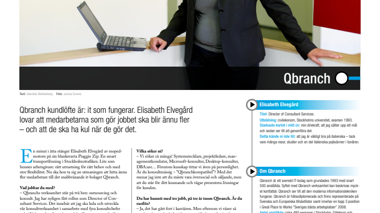 Talangjakten på Qbranch fortsätter