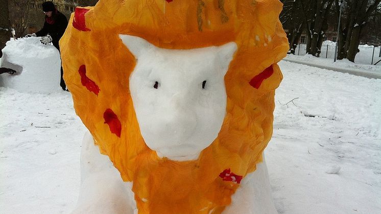 Barnens Snöskulpturfestival 2015