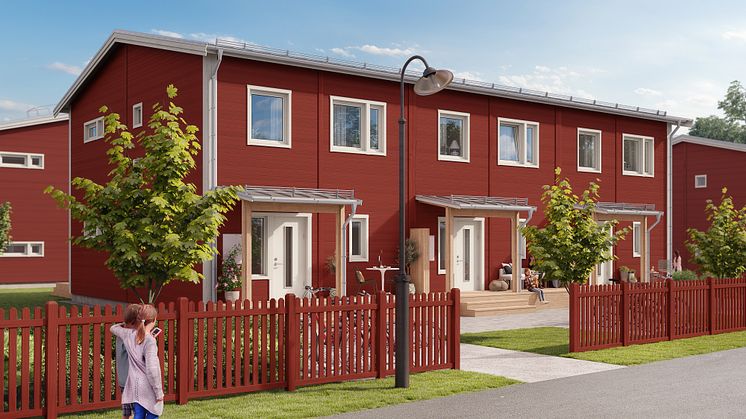 Äkta Bullerby-känsla är vad Brf Allén i Gammelstad står för.