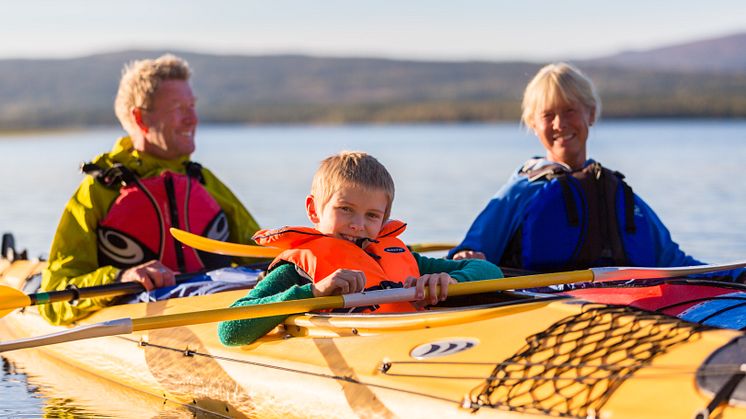 Paddla kajak - ingår på Holiday Club