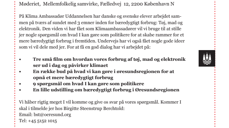 Invi: Bæredygtigt forbrug i børnehøjde