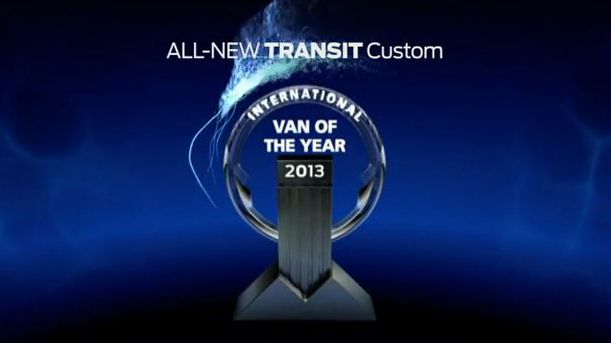 NY FORD TRANSIT CUSTOM KÅRET TIL ’INTERNATIONAL VAN OF THE YEAR'