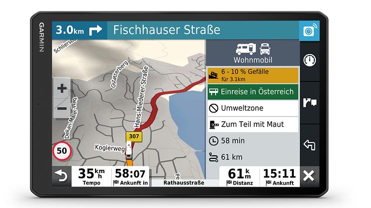 Camper 1090 MT-D_Routenübersicht 