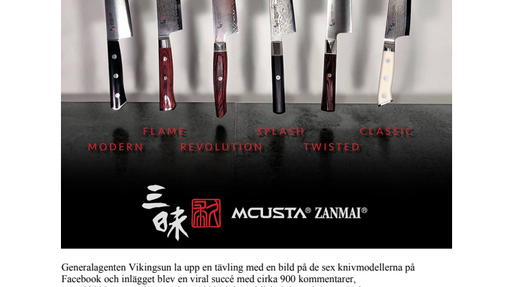 Zanmai – Nya knivar med enormt habegär!
