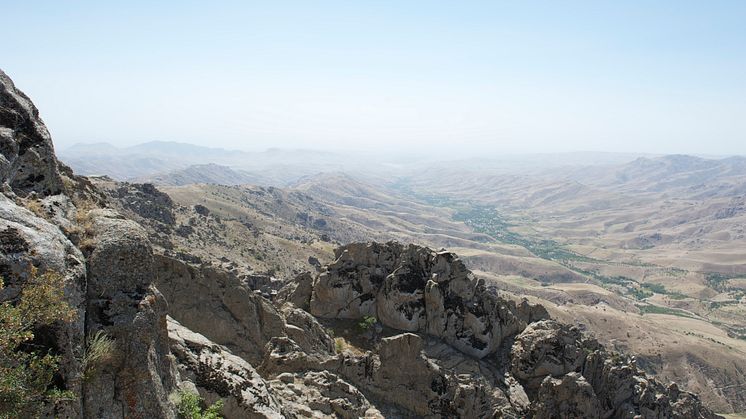 A region in Central Asia where ancestors would have migrated