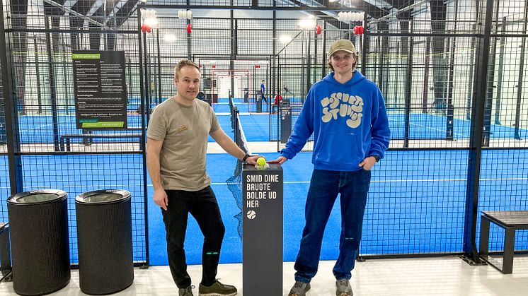 Nu får HimmerLands padelbolde nyt liv