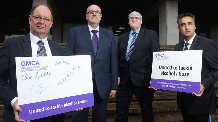 Greater Manchester unites to tackle the ‘scourge’ of alcohol abuse 