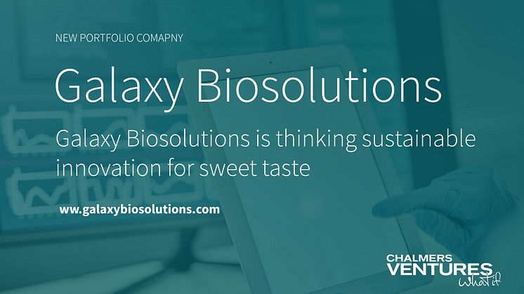 Galaxy Biosolutions Chalmers Ventures22