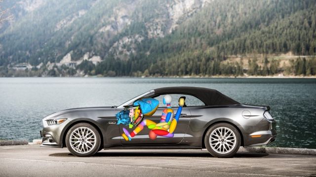 Ford lager ny knekollisjonspute som gir mer plass og sparer vekt